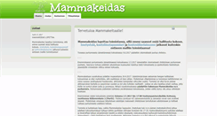 Desktop Screenshot of mammakeidas.net